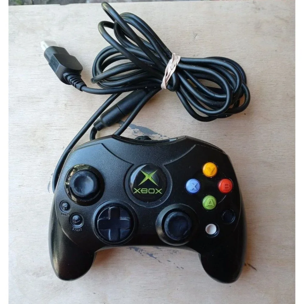 Original XBox Controller Black Model  no. X08-69873